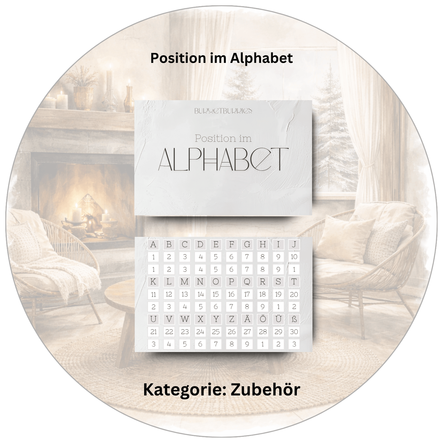 Adventskalendersparer - 3er - Klappkarte A6