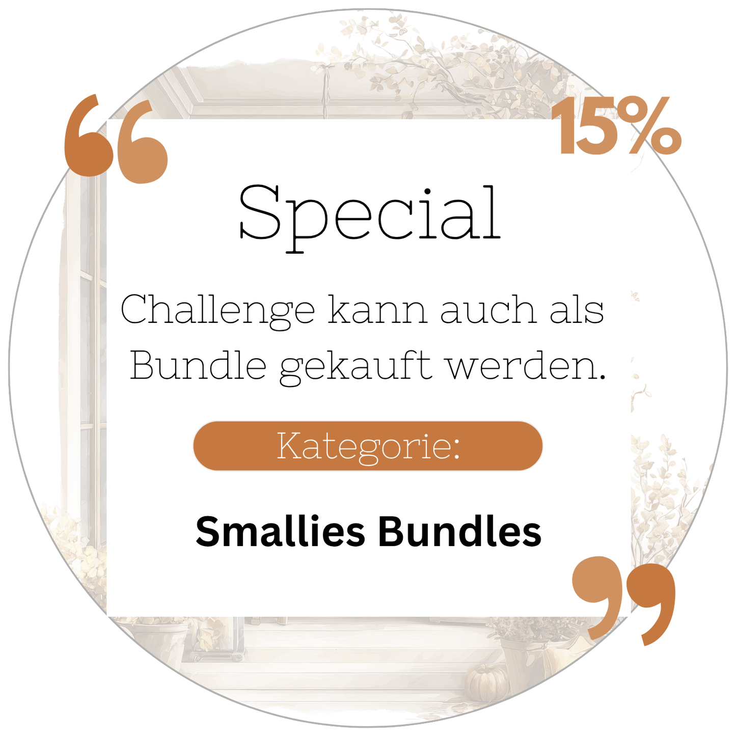 Smallies - Herbst Shopping