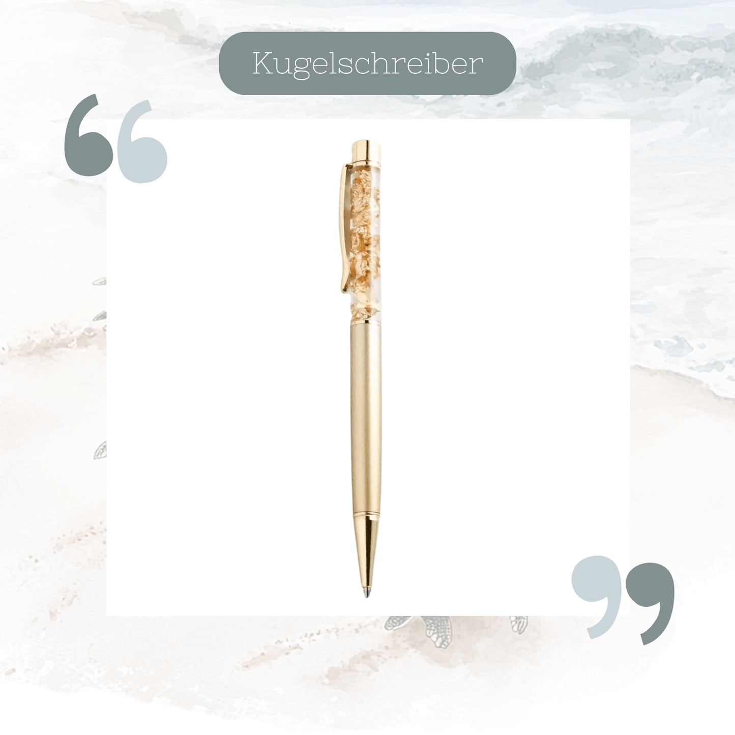 Kugelschreiber Gold