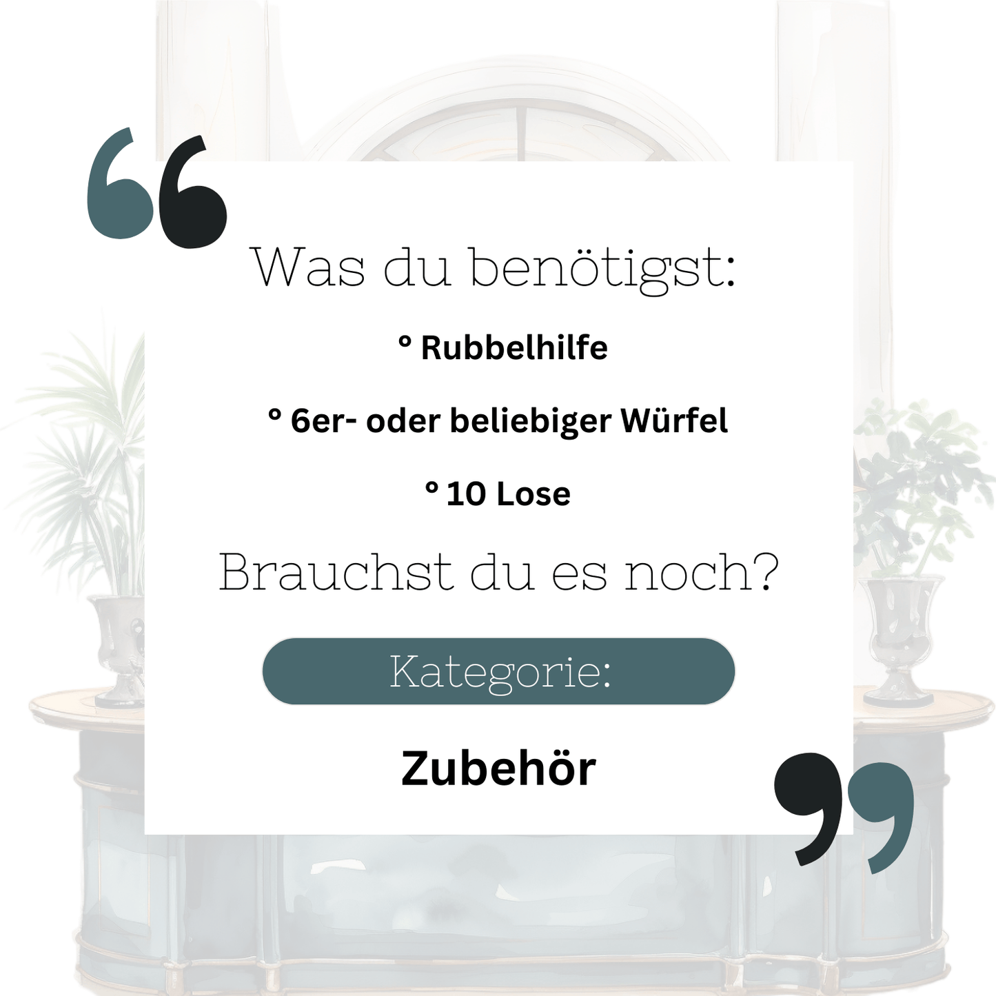 Mein Hotel - 3er - Klappkarte A6