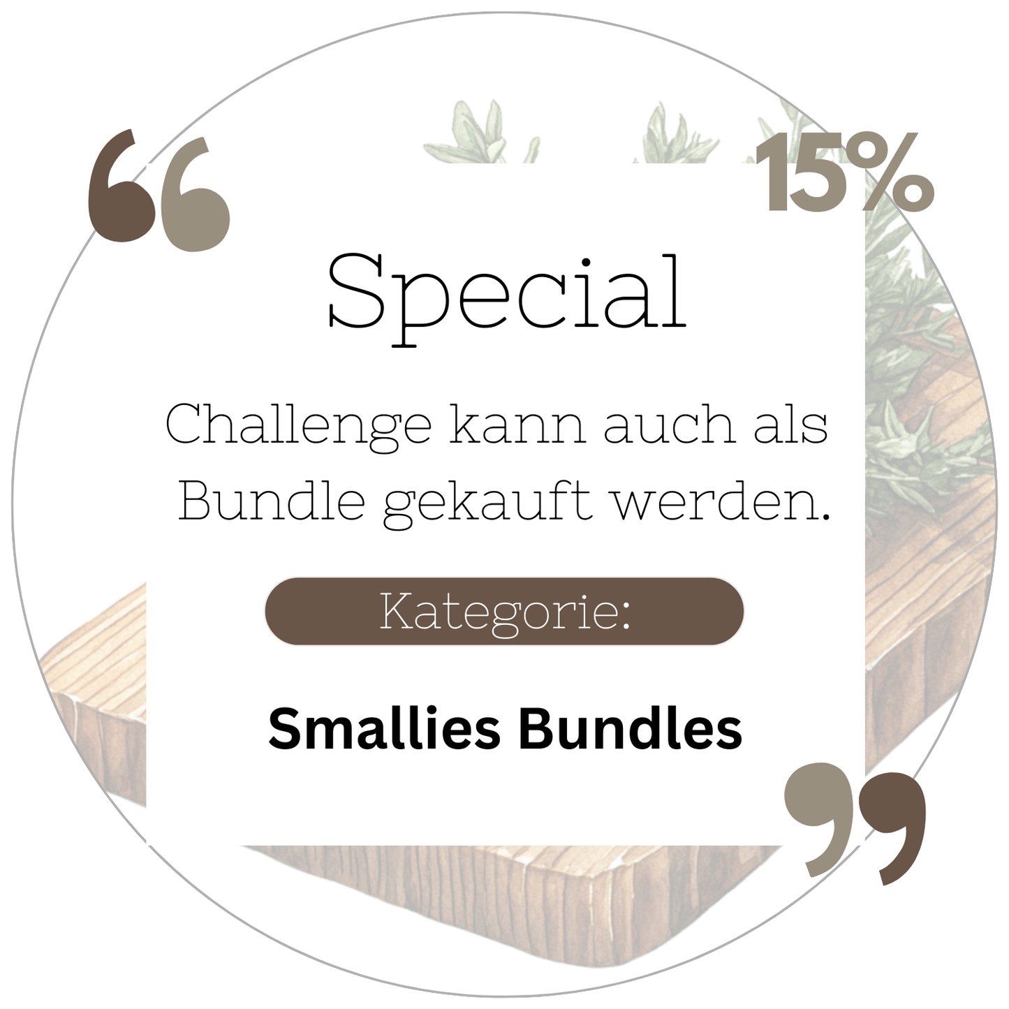 Smallies - Lebensmittel Gewürze