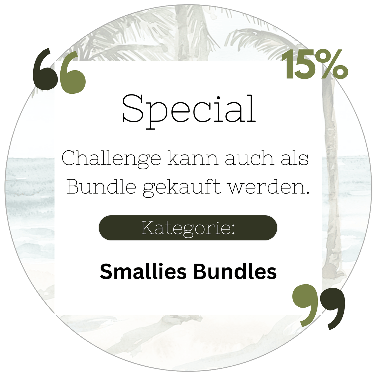 Smallies - Urlaub Strandtasche