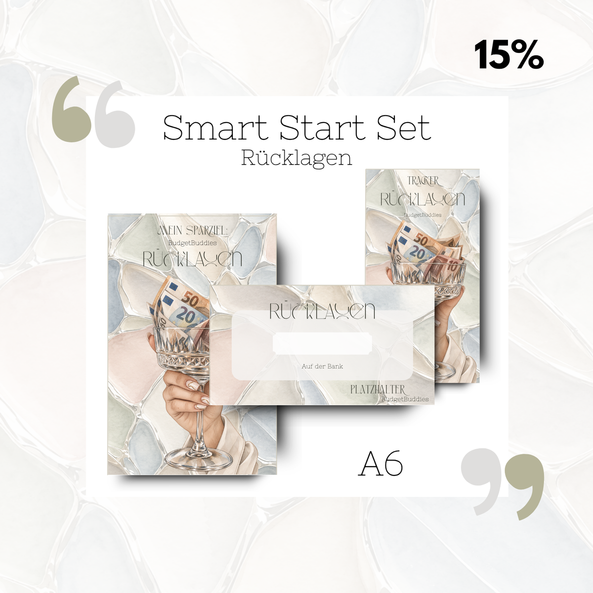 Smart Start Set Rücklagen A6