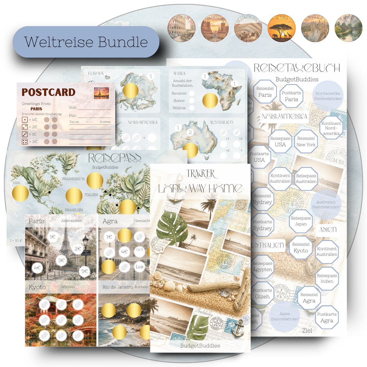 Weltreise Bundle A6
