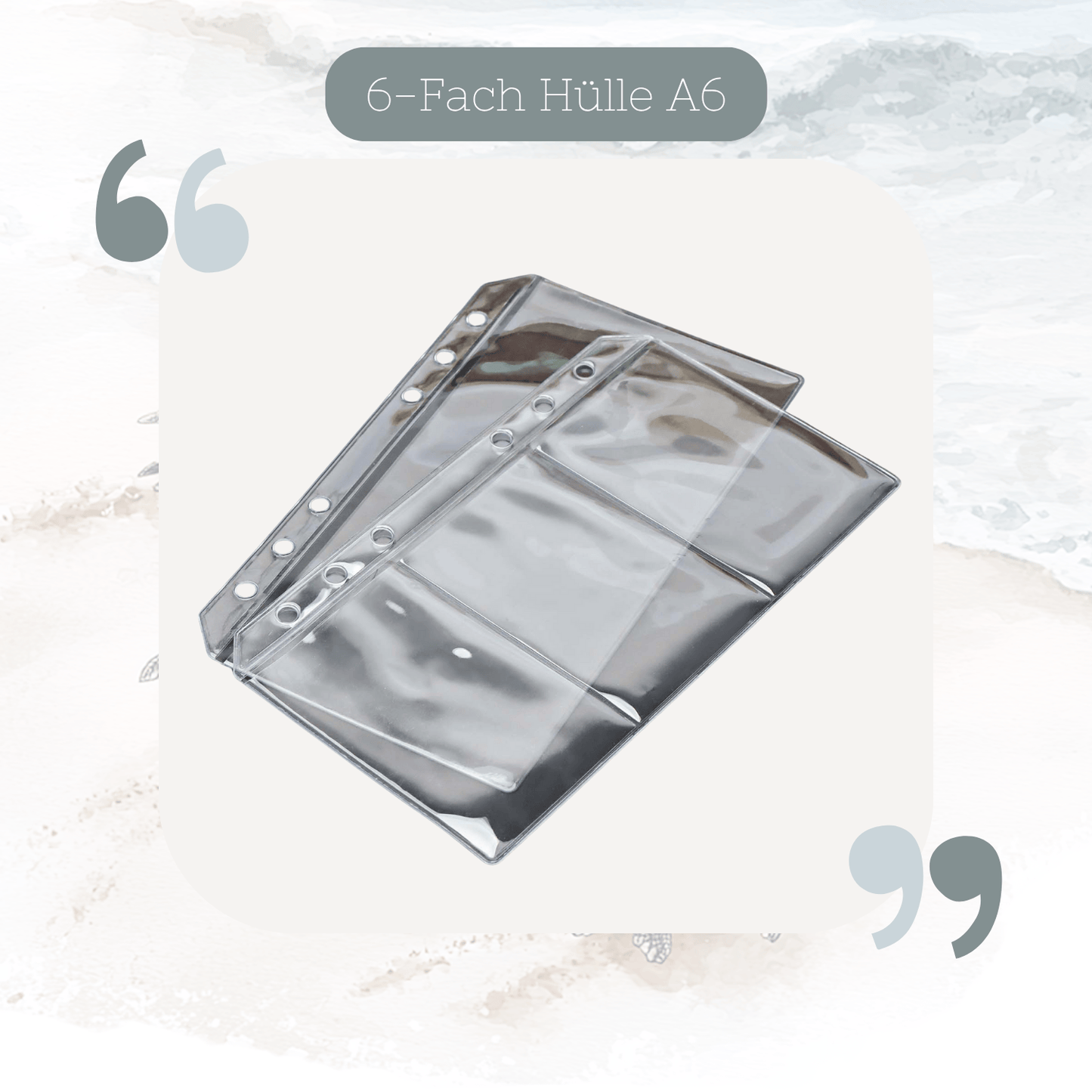 A6 - 6-Fach Hülle