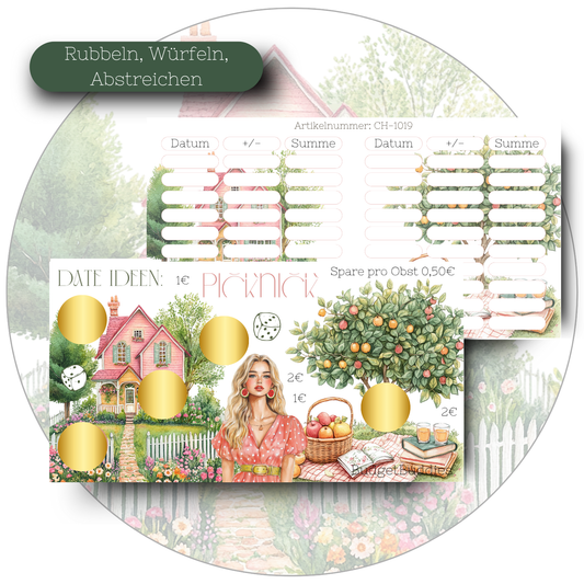 Date Ideen: Picknick - Sparchallenge A6