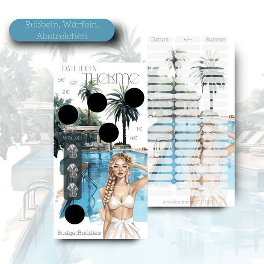 Date Ideen: Therme - Sparchallenge A6