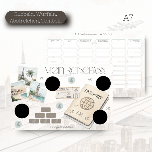 Mein Reisepass - Sparchallenge A7