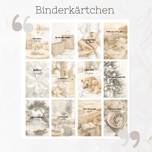 Binderkärtchen