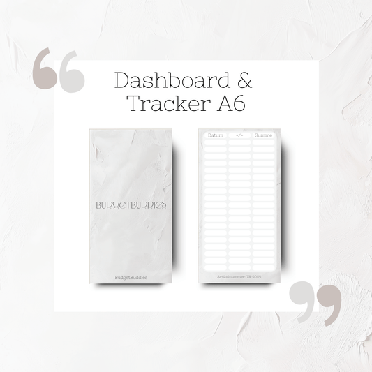 BudgetBuddies Dashboard Tracker A6
