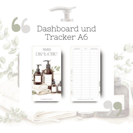 Drogerie Dashboard Tracker A6
