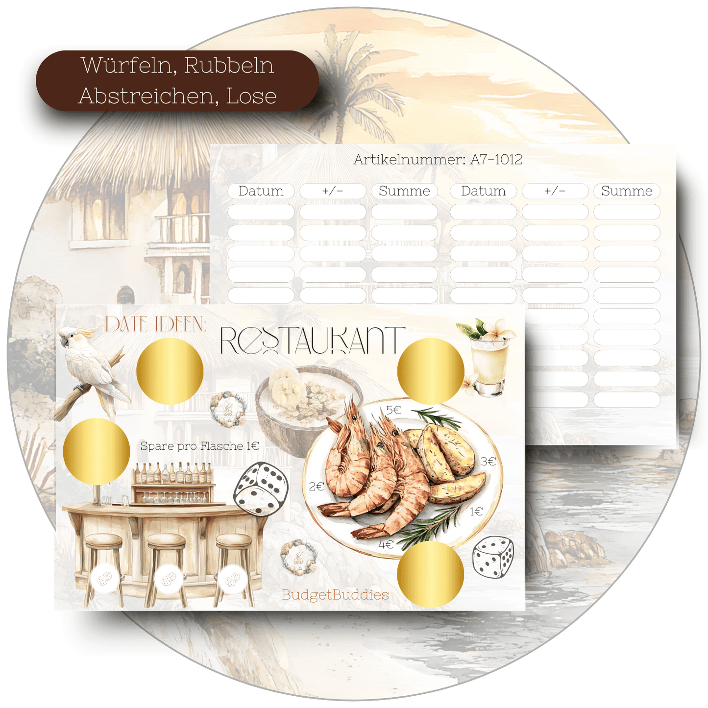 Date Ideen - Restaurant - Sparchallenge A7