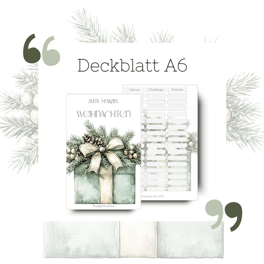 Weihnachten Deckblatt A6