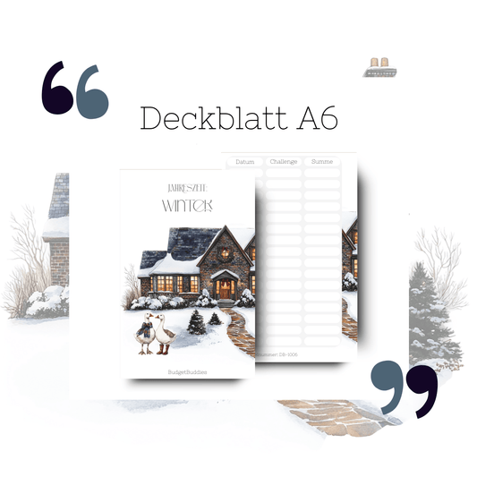 Winter Deckblatt A6