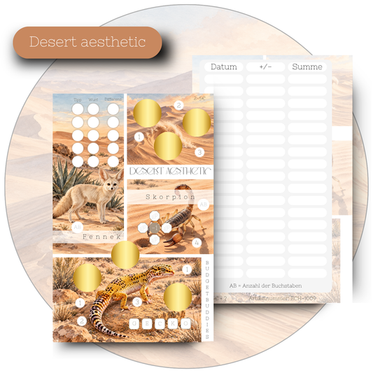 Desert aesthetic - Sparchallenge A6
