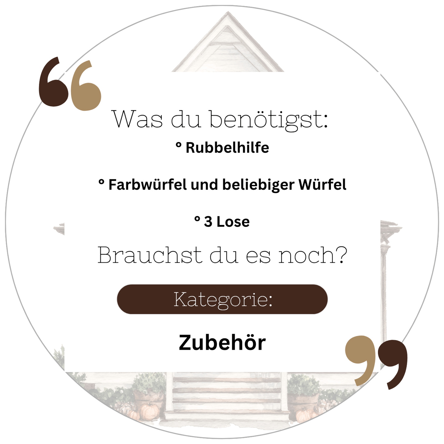 Golden Season - Einheftchallenge A7