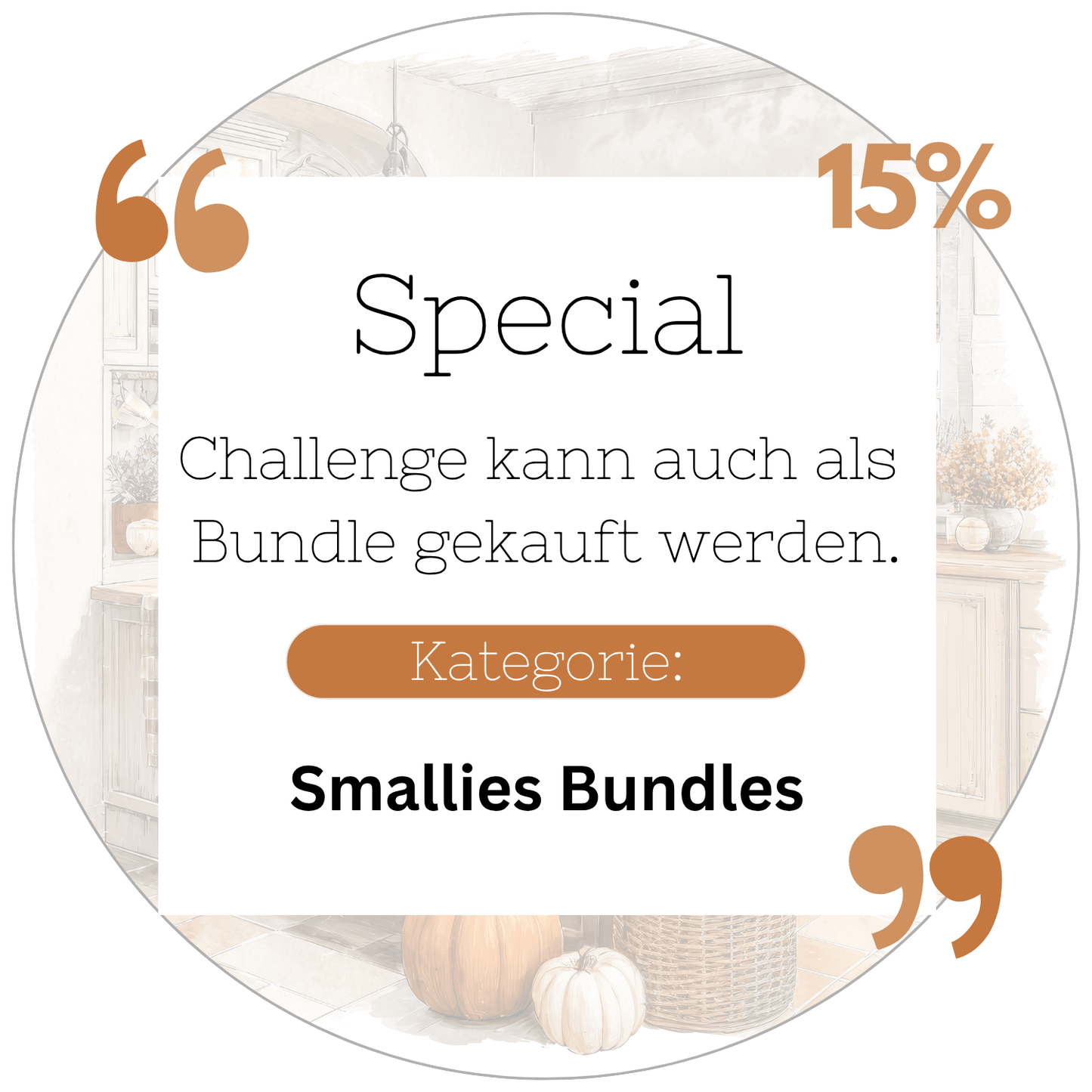 Smallies - Herbst Rezepte