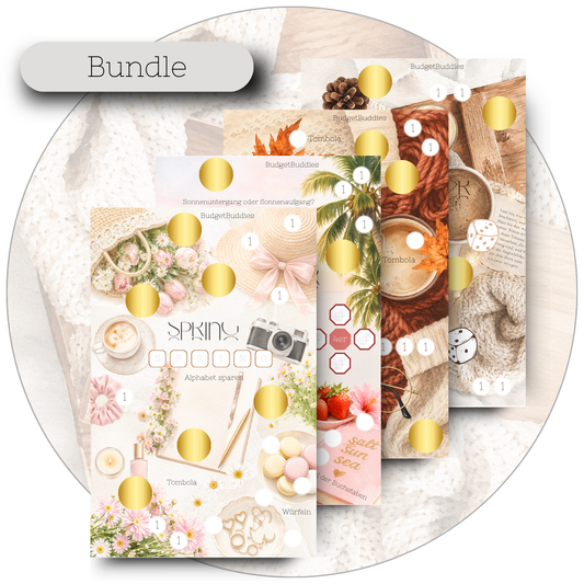 Jahreszeiten Bundle - Sparchallenge A6