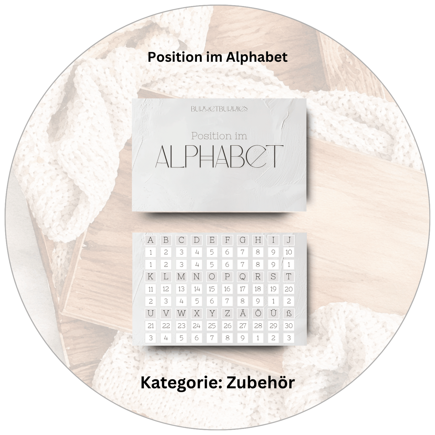 Jahreszeiten Bundle - Sparchallenge A6