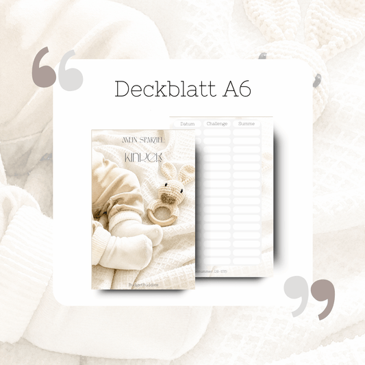 Kinder Deckblatt A6