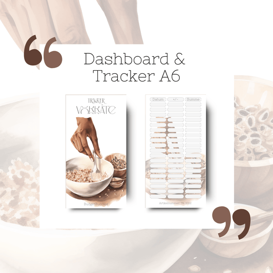 Lebensmittel Dashboard Tracker A6
