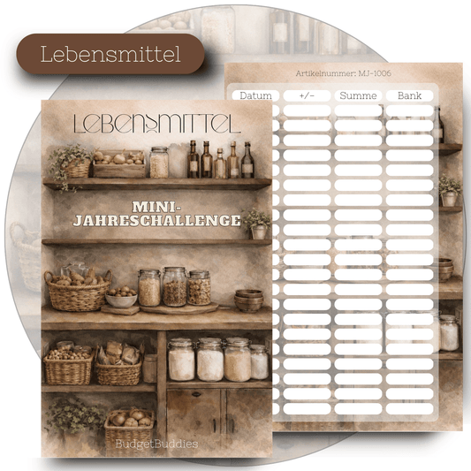 Lebensmittel - Mini-Jahreschallenge A6