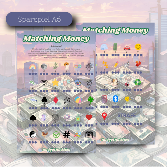 Matching Money - Sparspiel -  A6