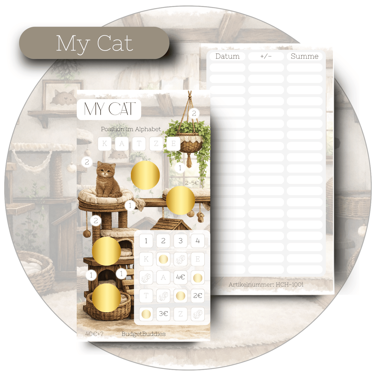 My Cat - Sparchallenge A6