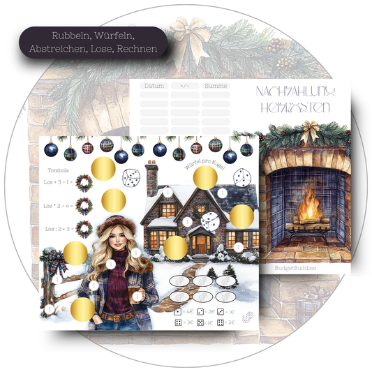 Nachzahlung Heizkosten - 2er - Klappkarte A6