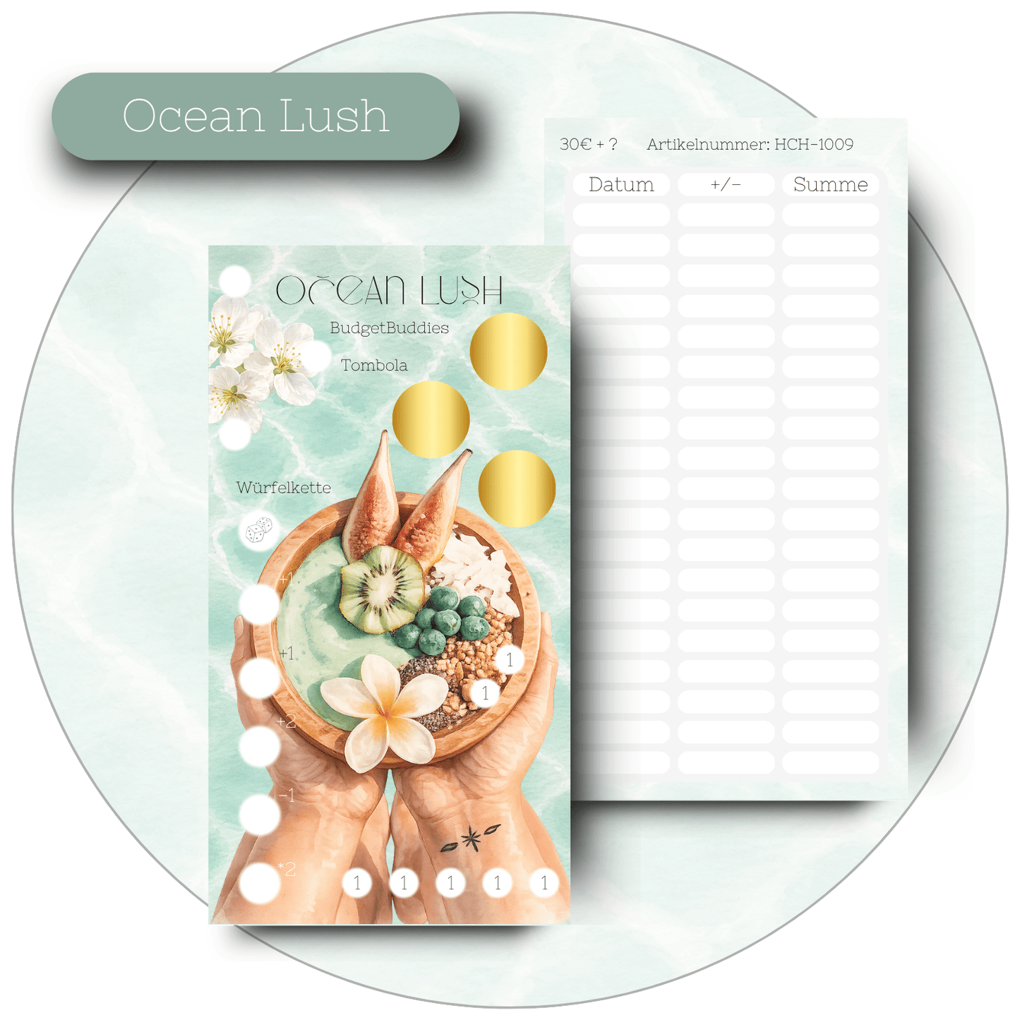 Ocean Lush - Sparchallenge A6