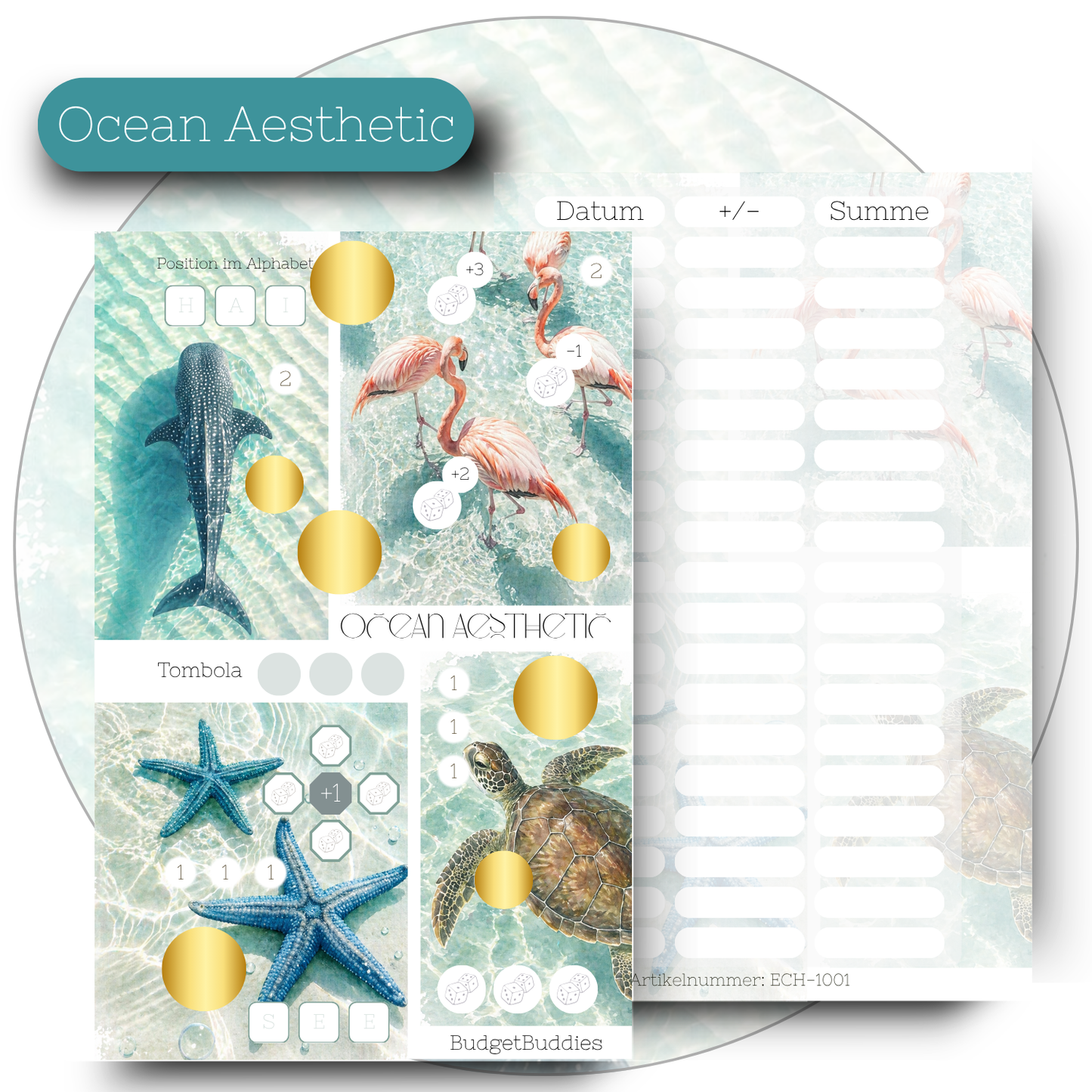 Ocean aesthetic - Sparchallenge A6