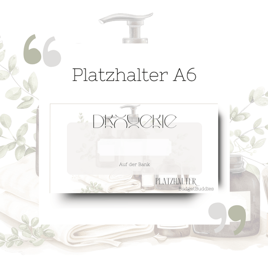 Drogerie Platzhalter A6