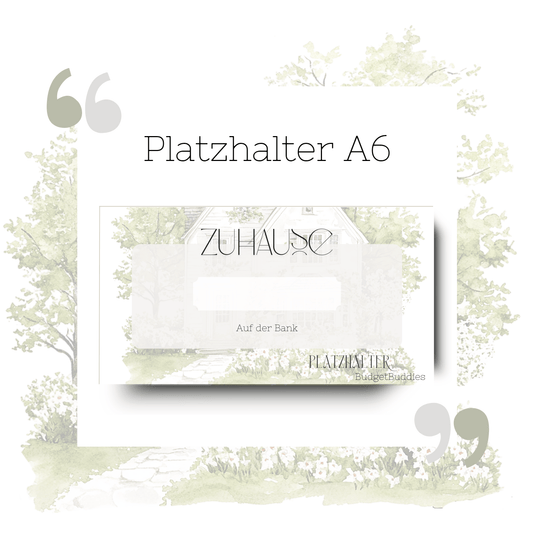 Frühling Platzhalter A6