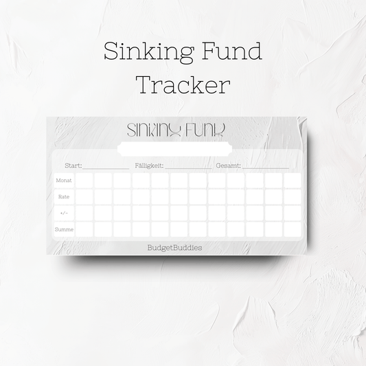 Sinking Fund Tracker A6