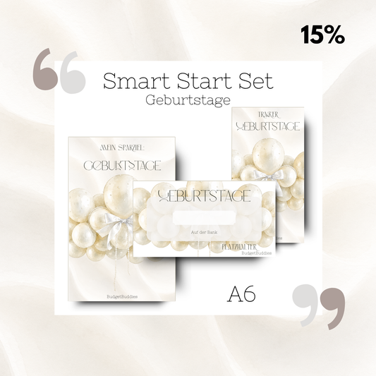 Smart Start Set Geburtstage A6