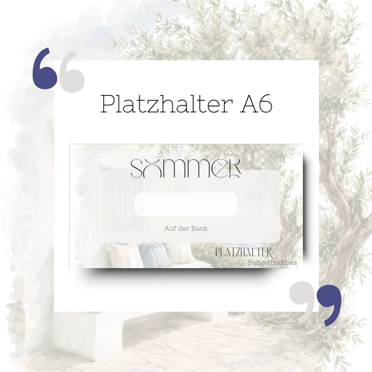 Sommer Platzhalter A6