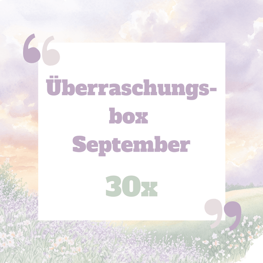 Überraschungsbox - September