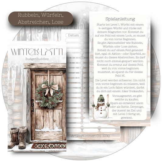 Winter-Lotti - Sparspiel -  A6