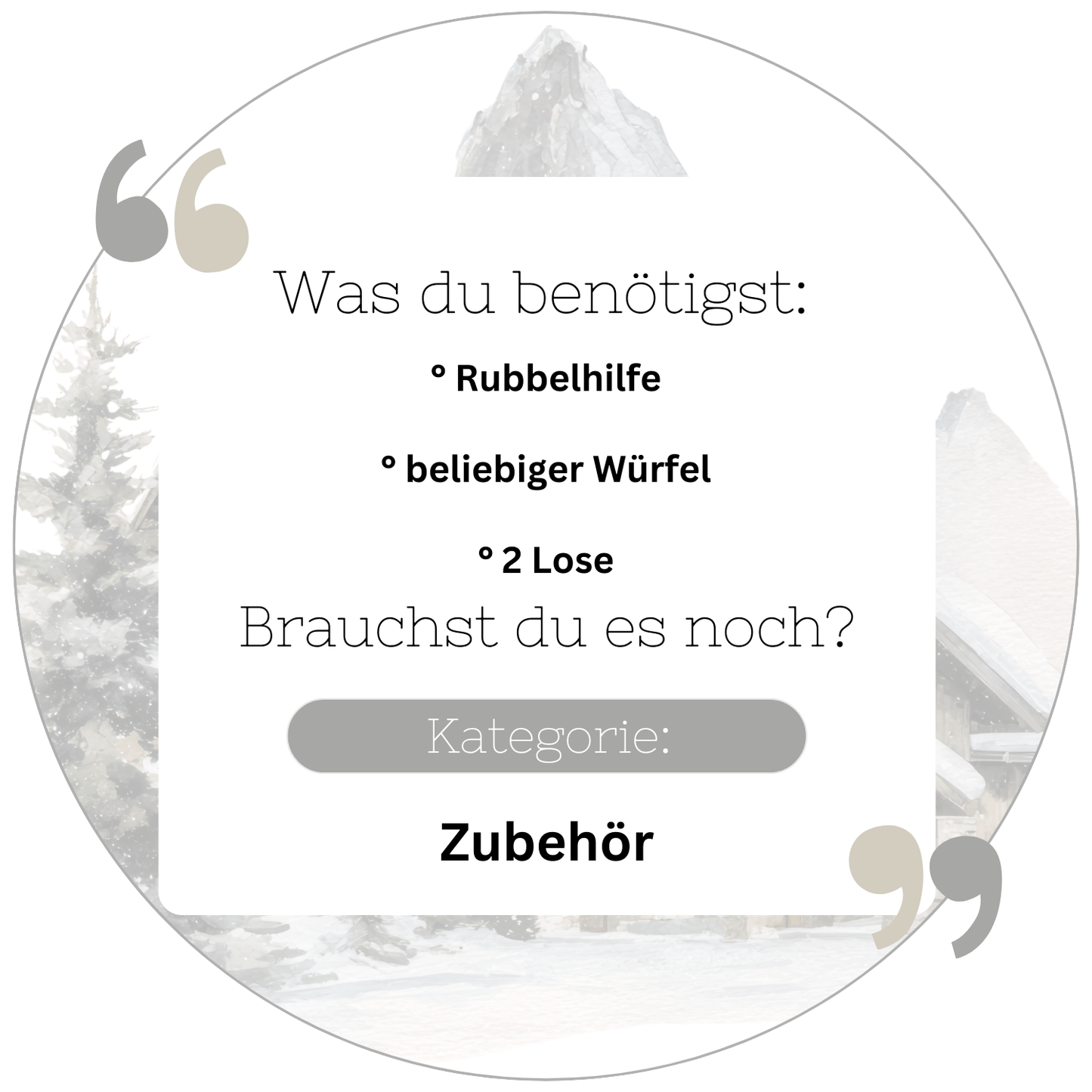 Neue Winterreifen - 3er - Klappkarte  A6