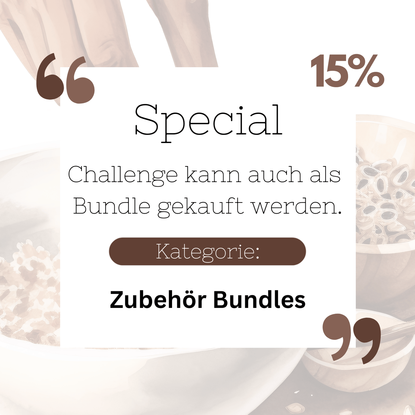 Lebensmittel Deckblatt A6